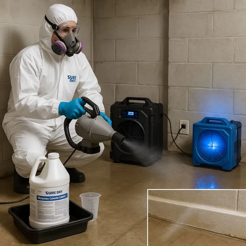 Sanitization and Odor Removal process in Dwight, IL