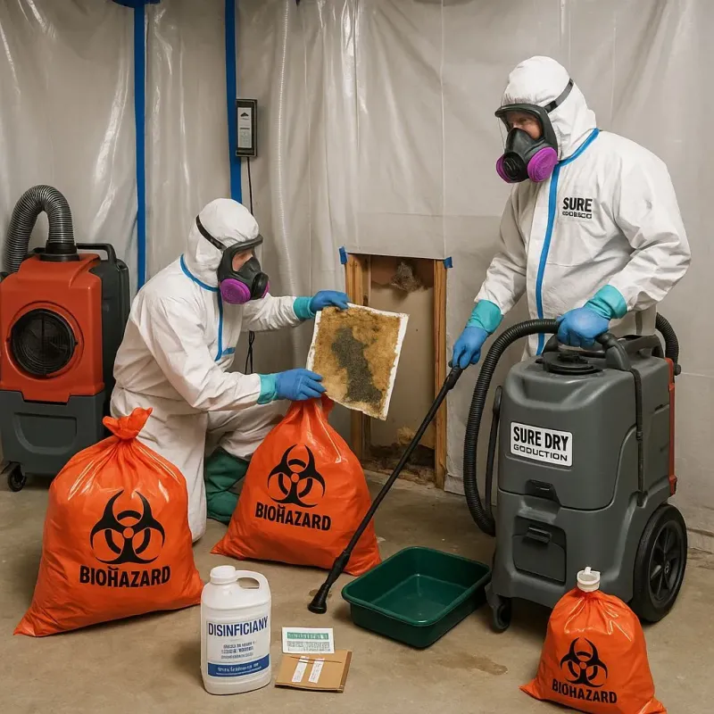 Contaminated Water Handling Protocols process in Dwight, IL